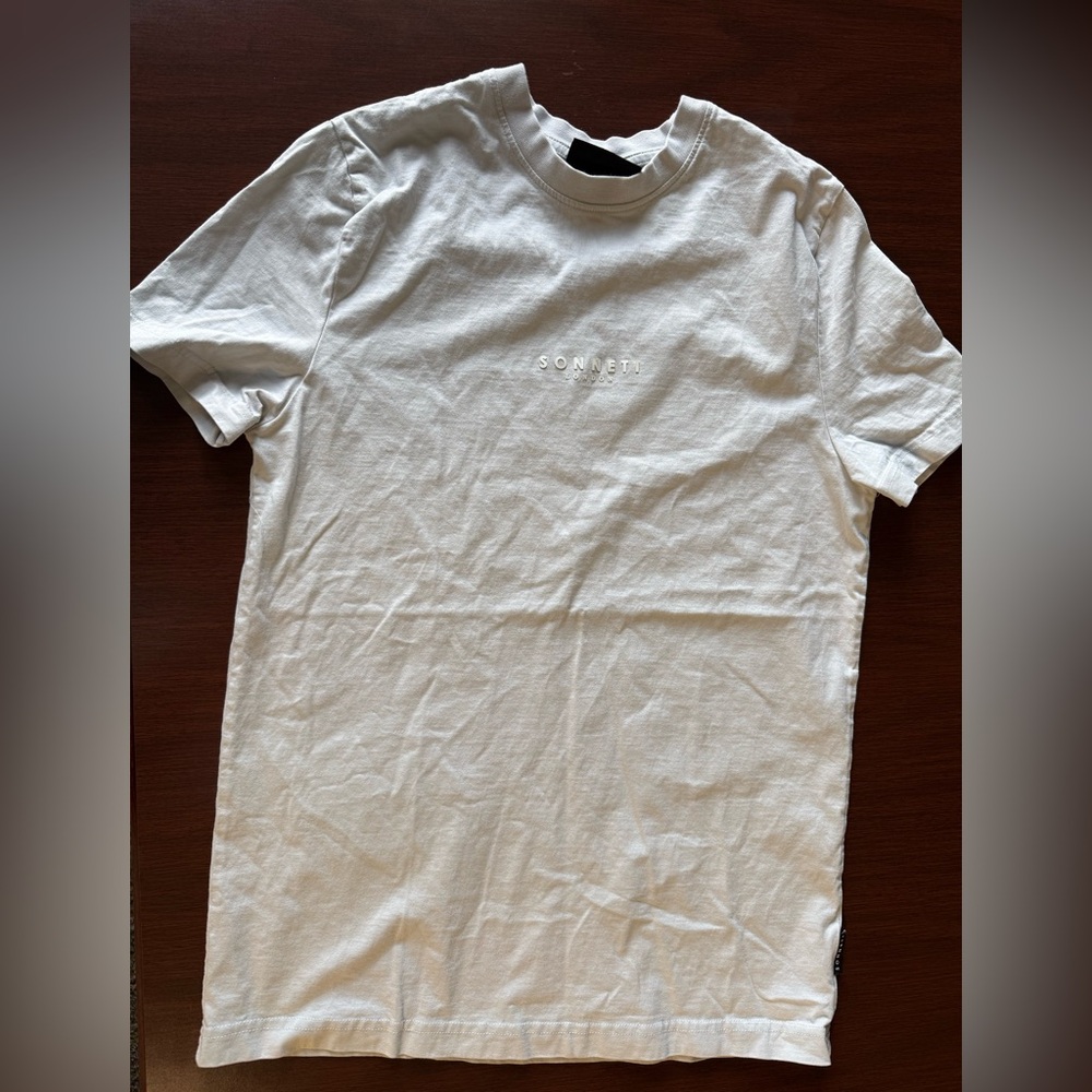 Men's Sonneti light grey Crew Neck T-Shirt